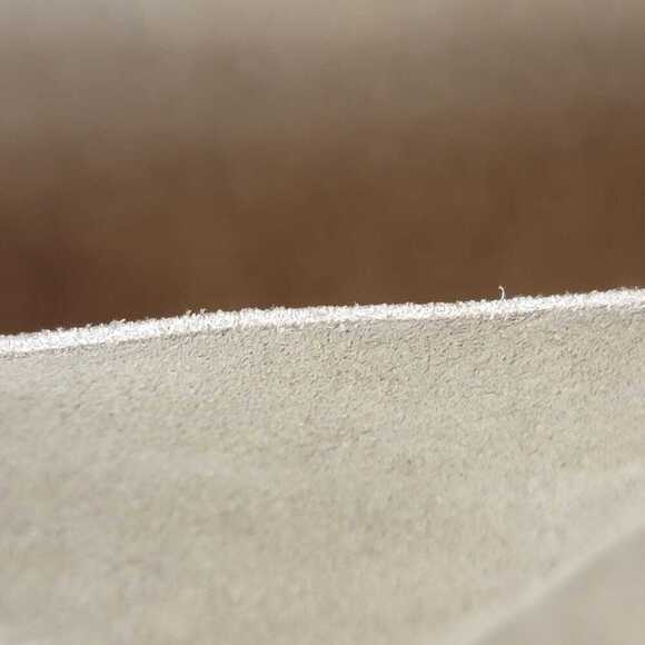 70s Bohemian Suede Midi Skirt Authentic Vintage - Picture 8 of 9